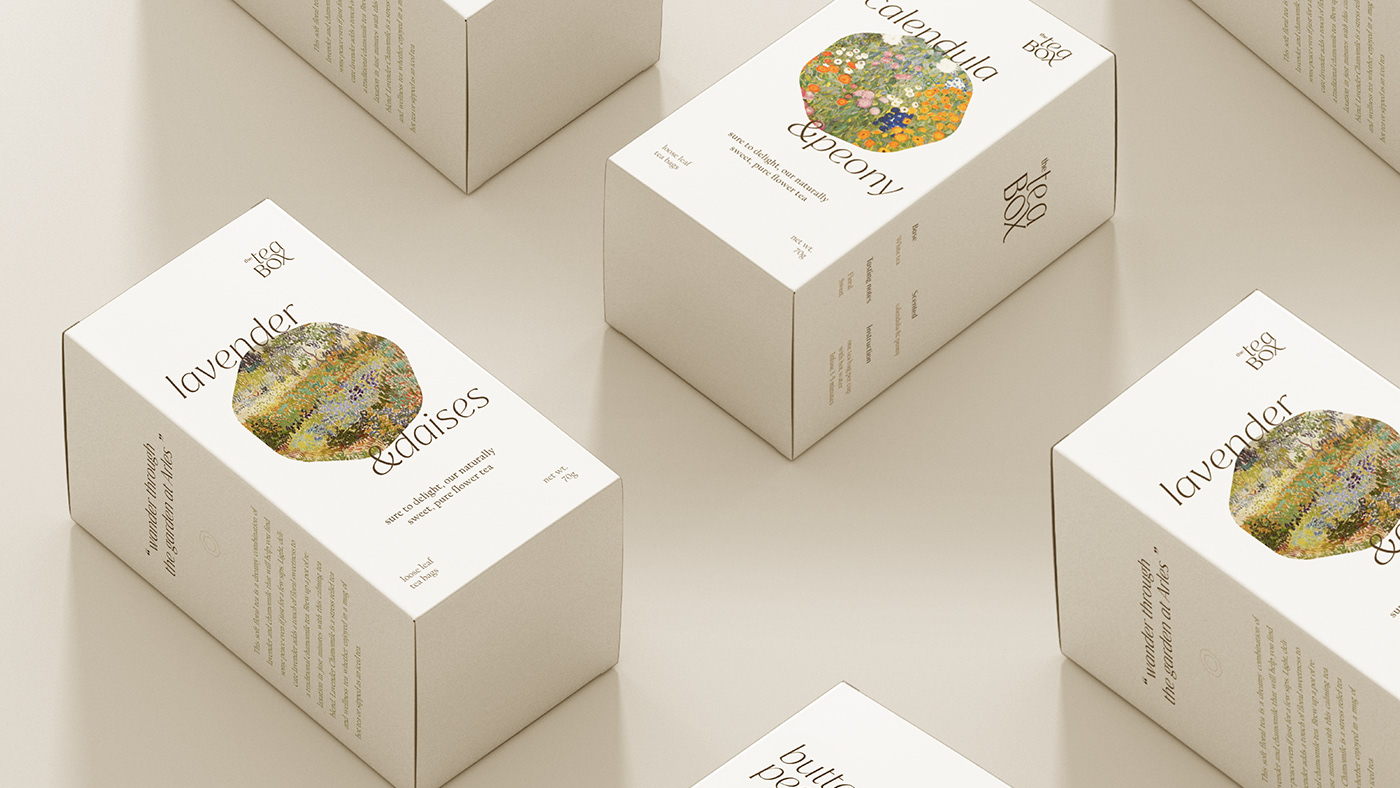 Wander Through The Garden With The Tea Box  Dieline - Design, Branding &  Packaging Inspiration