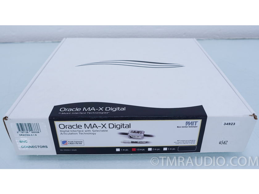 MIT  Oracle MA-X  Digital BNC to BNC cable in Factory Box; 1.5 Meter