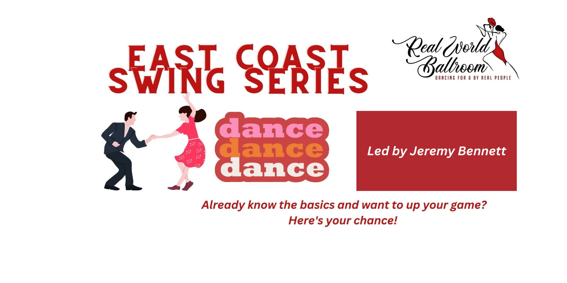 Intermediate East Coast Swing Dance Lesson Series promotional image