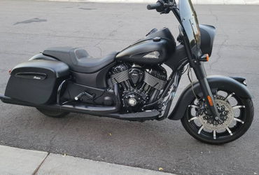 2020 INDIAN SPRINGFIELD DARK HORSE motorcycle for rent near Henderson, NV