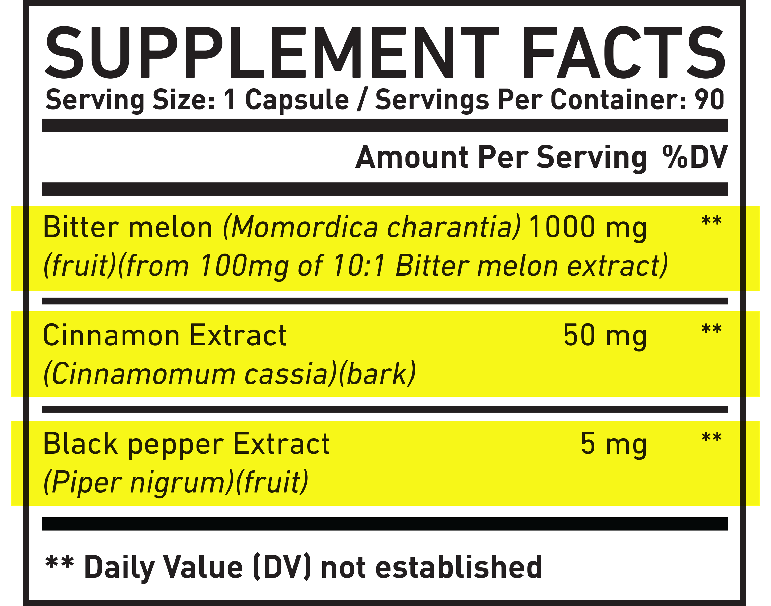 Supplement facts showing himalayanshilajit 2000mg with BioPerine and ashwagandha for strength and vitality