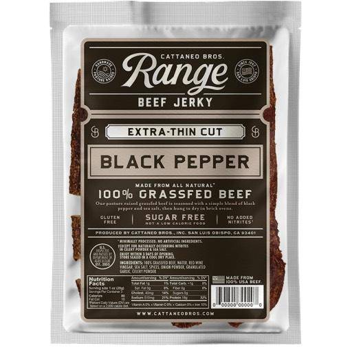 Cattaneo Bros. Black Pepper Beef Jerky 