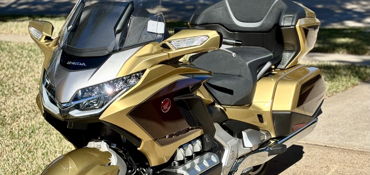 2025 HONDA GOLD WING 50TH ANNIVERSARY motorcycle for rent near Pearland, TX