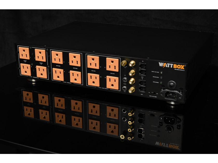 WATTBOX WB-600CH-SVCE-12 - Power Conditioner w/ Sequenting and Isolated Filter Banks