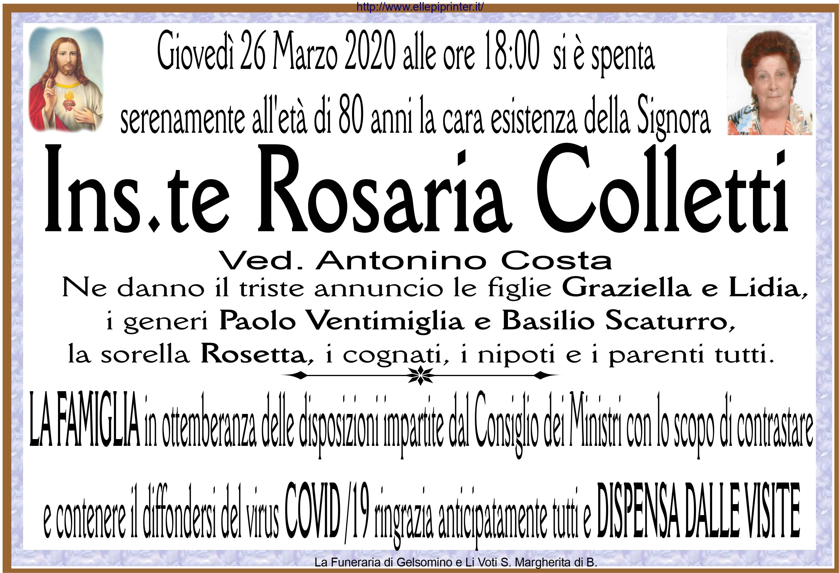 Rosaria Colletti