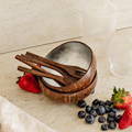 COCONUT BOWLS  - WOODEN SPOONS - GiveMeCocos