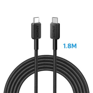 ANKER 322 USB-C TO USB-C 1.80 CM 60W BLACK