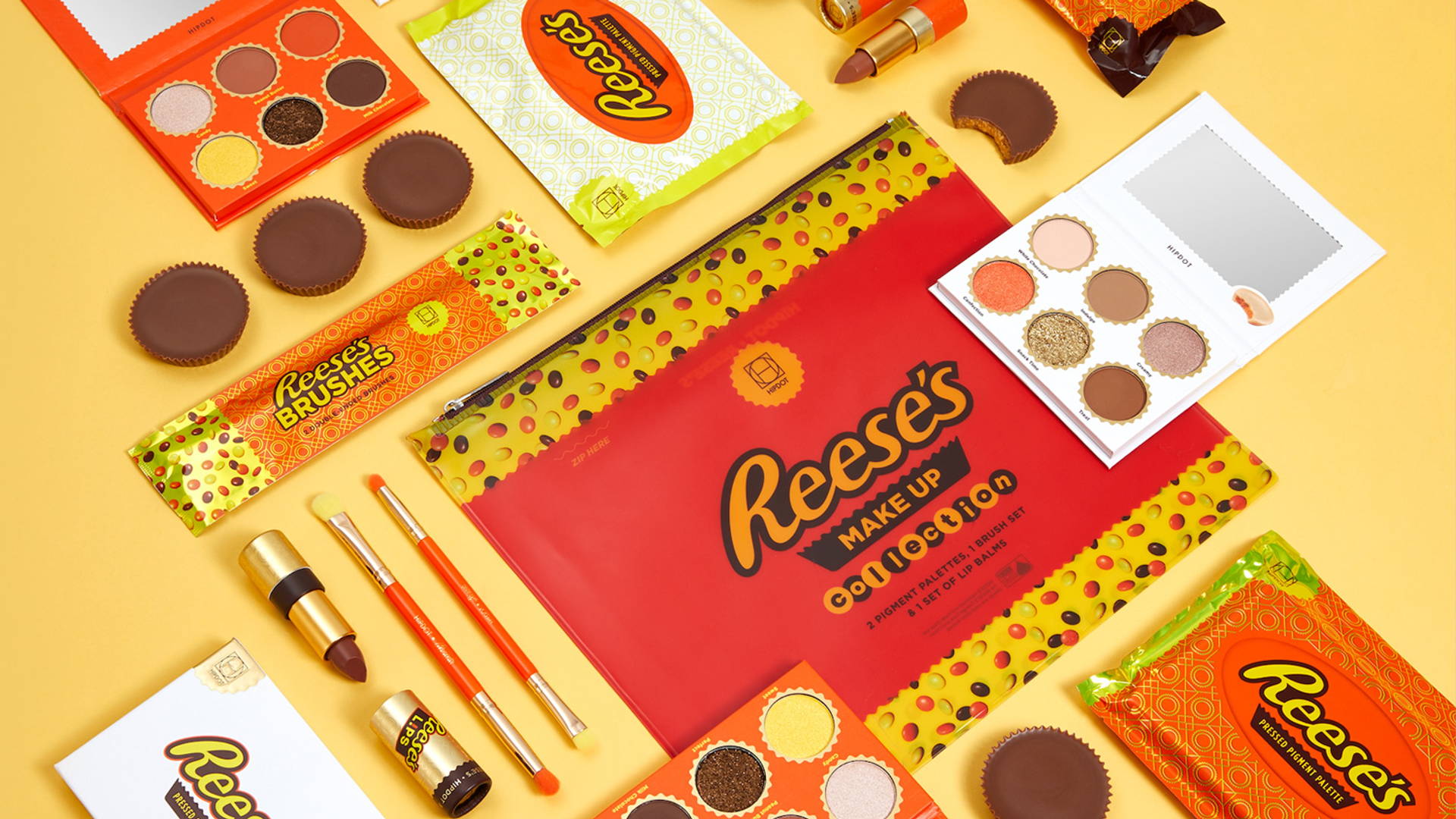 Featured image for HipDot and Reese’s Collaborate On The Sweetest Makeup Collection Around