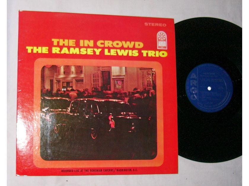 RAMSEY LEWIS TRIO LP- - The In Crowd -rare orig 1965 Argo Records 757 album