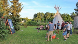 bester geburtstagde erlebnisräume camping tipi gruppe