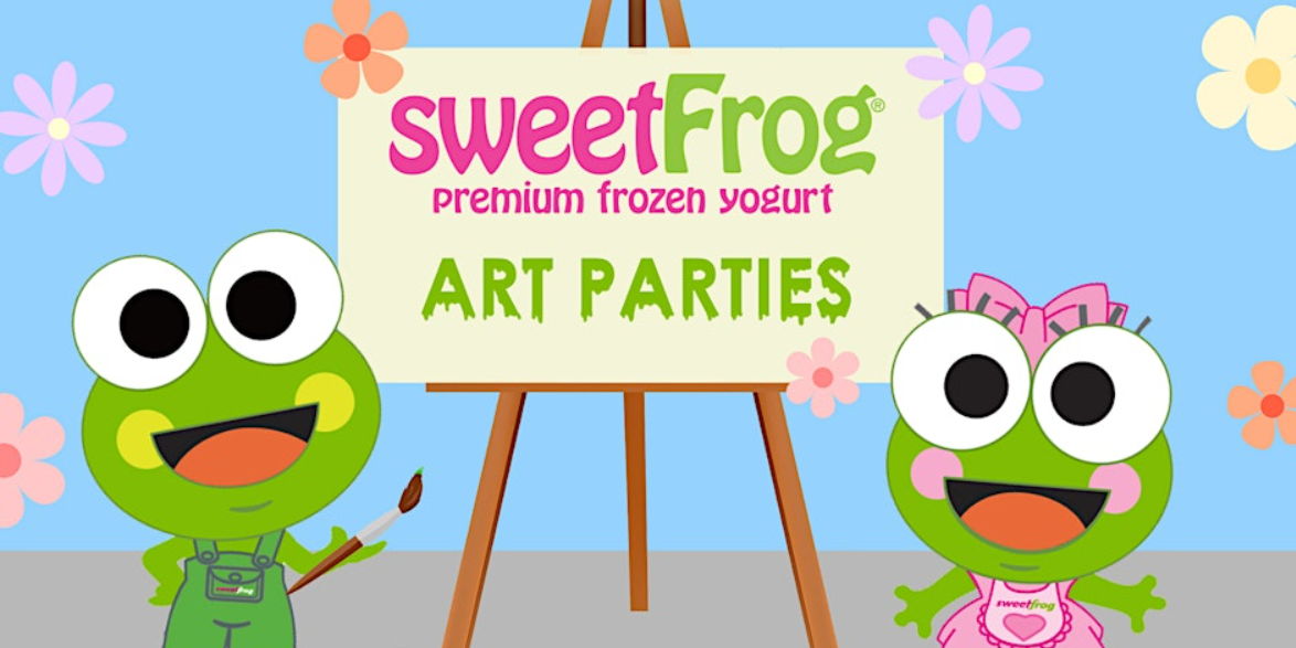 May's Finger-Paint Party at sweetFrog Dundalk promotional image