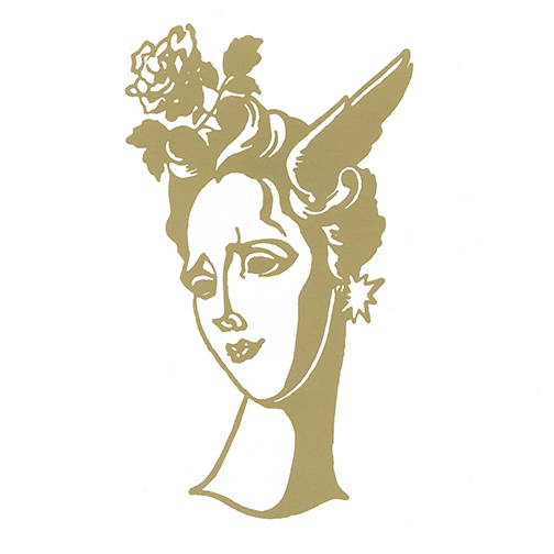 Dana's original logo for Dana inspired by a greek Goddess created by Andreu.
