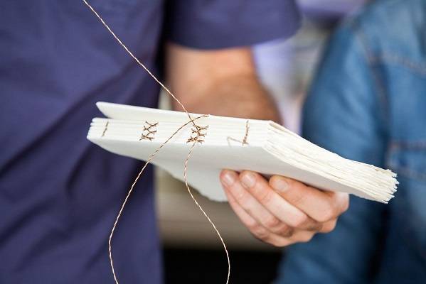 how to choose book binding threads