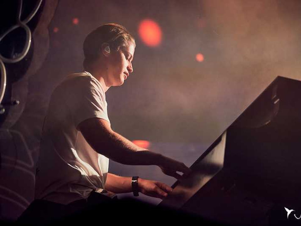 Kygo at the piano in Ushuaïa Ibiza
