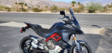 2017 DUCATI MULTISTRADA 1200 S motorcycle for rent near San Diego, CA