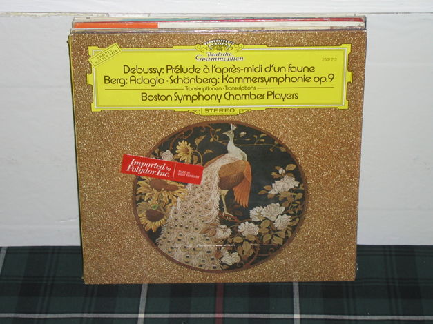 Boston Symphony Chamber - Debussy/Berg DG/German import
