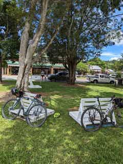 Burringbar stop over gravel ride Gravel bikes in Burringbar stop over