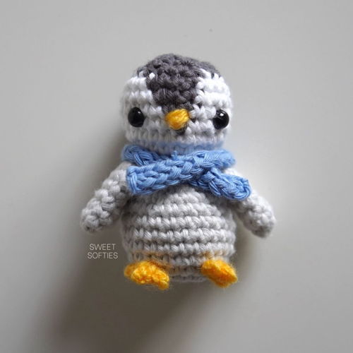 Pinguim de bolso sem costura