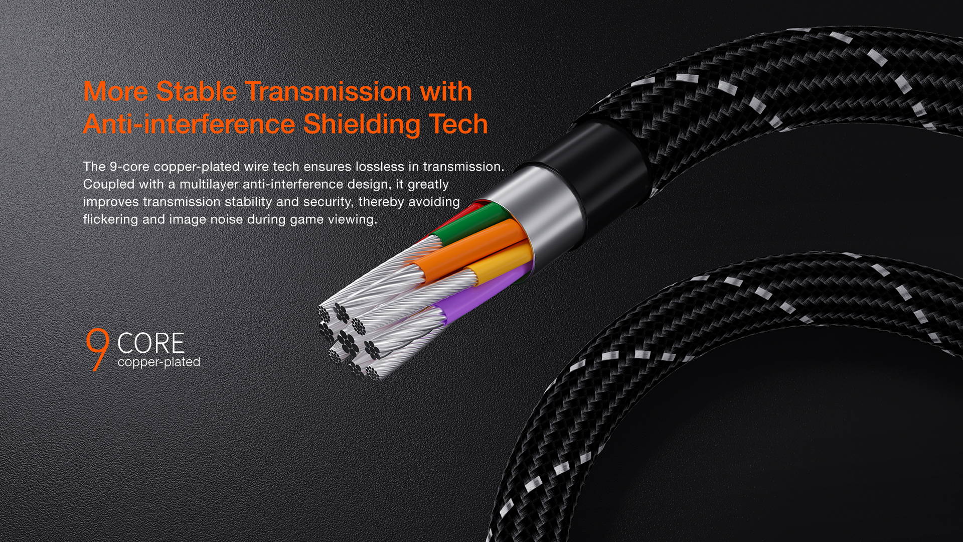 bigbig won usb 3.2 usb c type c link cable 9-core copper-plated wire tech ensures more stable transmission