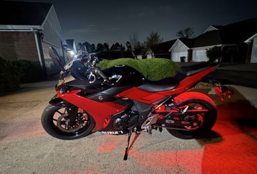 2025 SUZUKI GSX250R ABS motorcycle for rent near Rogers, AR