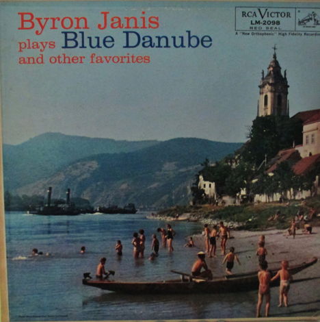 BYRON JANIS (CLASSICAL LP) - THE BLUE DANUBE & OTHER FA...