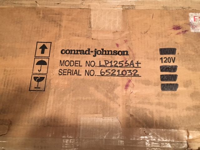 Conrad Johnson LP-125SA+ Like new with warranty 6