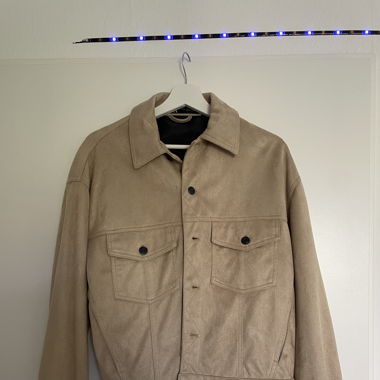 Man Jacket Zara Beige M 