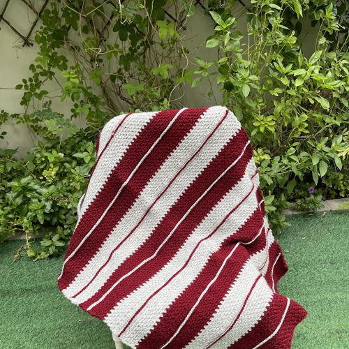 The Striped Baby Blanket