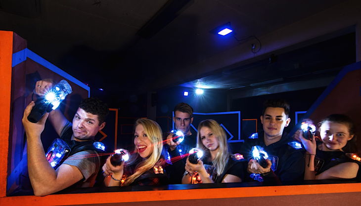 funfabrik lasertag posen