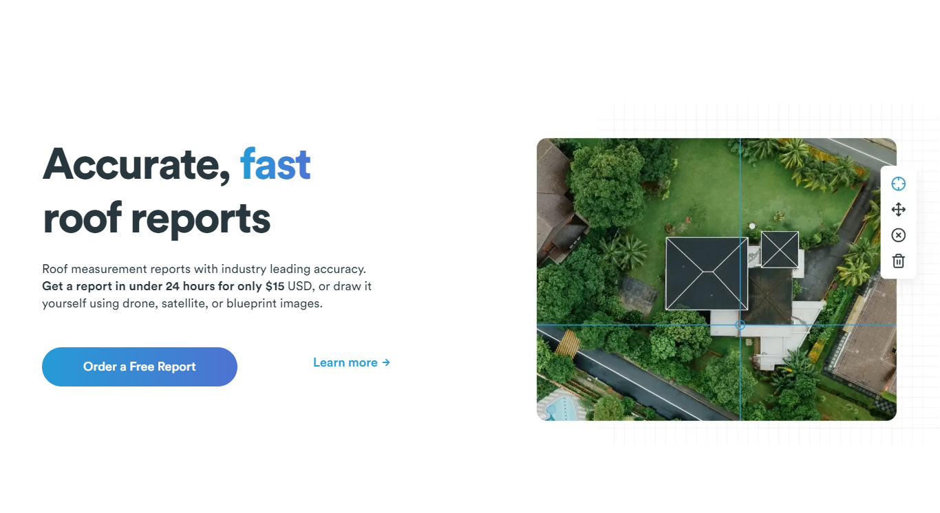 Roofr product / service