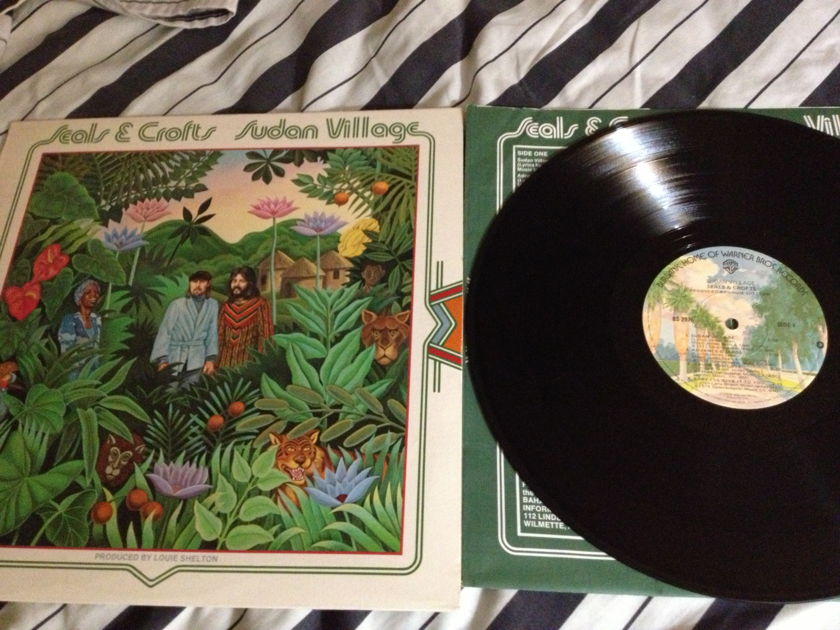 Seals & Crofts - Sudan Village Warner Brothers Records Viny LP l NM