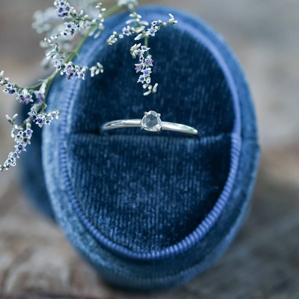 Custom Diamond Engagement Ring - Gardens of the Sun | Ethical Jewelry