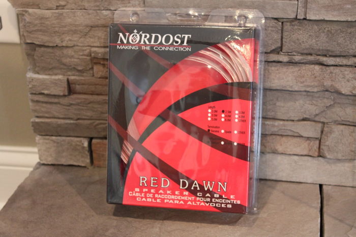 Nordost Red Dawn 3 Runs, 2.5 Meter, Shotgun, Z-Plugs