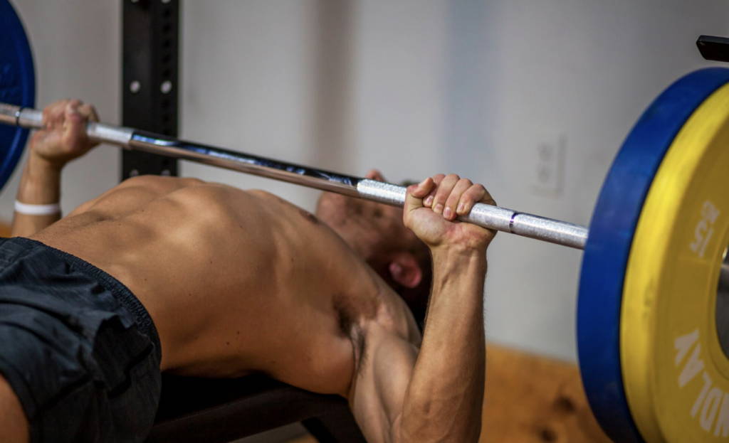 Athlete with Barbell 