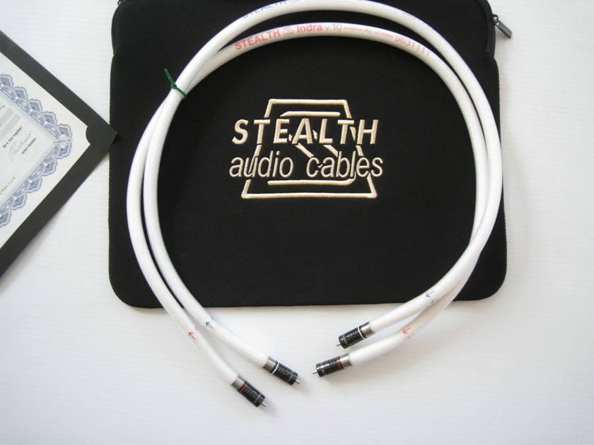 Stealth Audio Indra Brand NEW V10 RCA Get ready for hifi Fun!!!