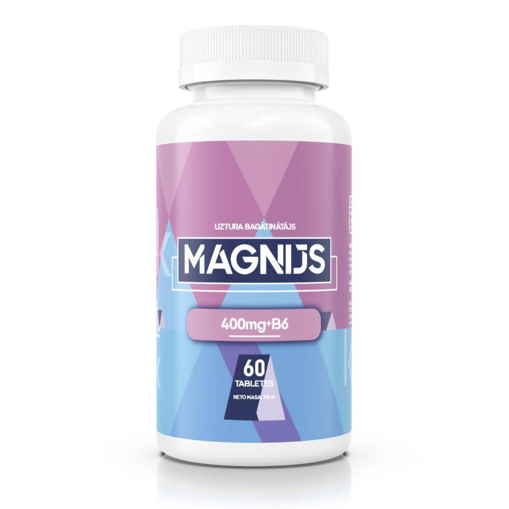 magnijs + B6 vitamīns