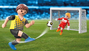 playmobil funpark fußball kindergeburtstag