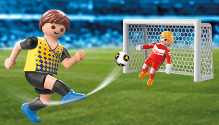 playmobil funpark fußball kindergeburtstag