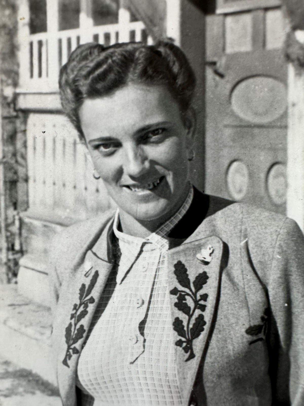 Josefa, genannt Pepi, Mitbegründerin des Hauses in Mittelberg im Kleinwalsertal.