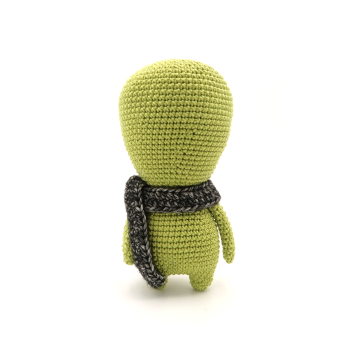 Alien Crochet Pattern, Amigurumi
