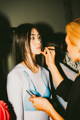 Karla Spectic Purematcha at Australian Fashion Week Make Up Back stage