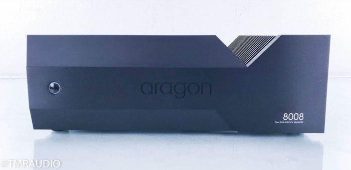Aragon 8008 Dual Mono Power Amplifier; Black (New Old S...