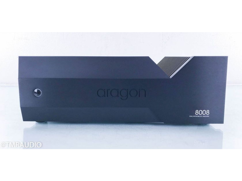 Aragon 8008 Dual Mono Power Amplifier Black (New Old Stock) (15040)
