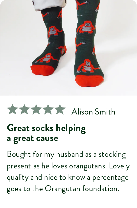 "Great socks helping a great cause"