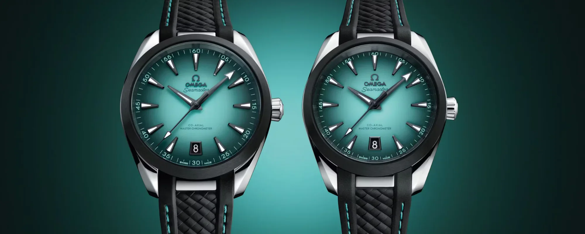 The Omega Aqua Terra 150M Turquoise On Strap: A Summer Remix | Chrono 10:10