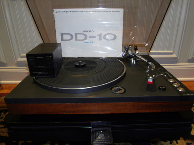 MICRO SEIKI DD-10 Direct Drive Turntable With Separate ...