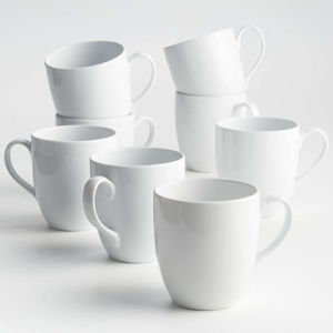 Aspen Oversized Mug | Crate & Barrel - Set of 8