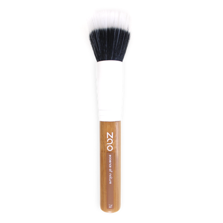 Pinceau teint fibre duo en bambou