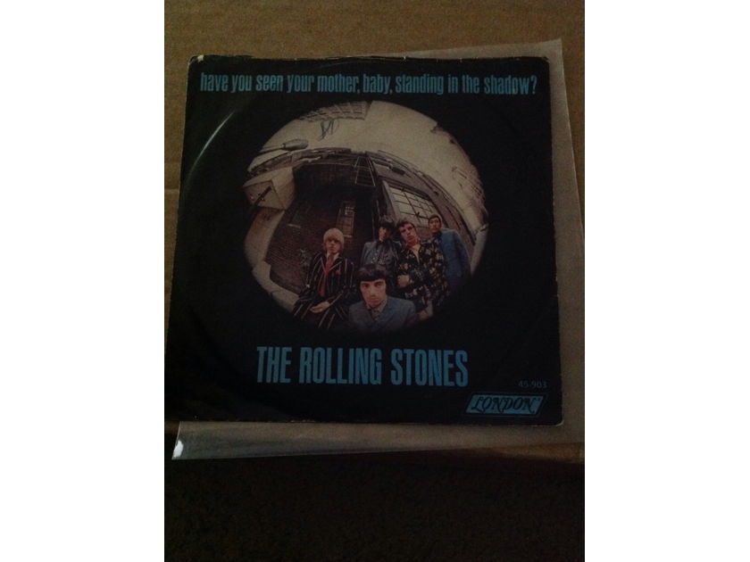 Rolling Stones - Have You Seen Your Mother Baby Standing In  The Shadow? With Picture Sleeve London Records