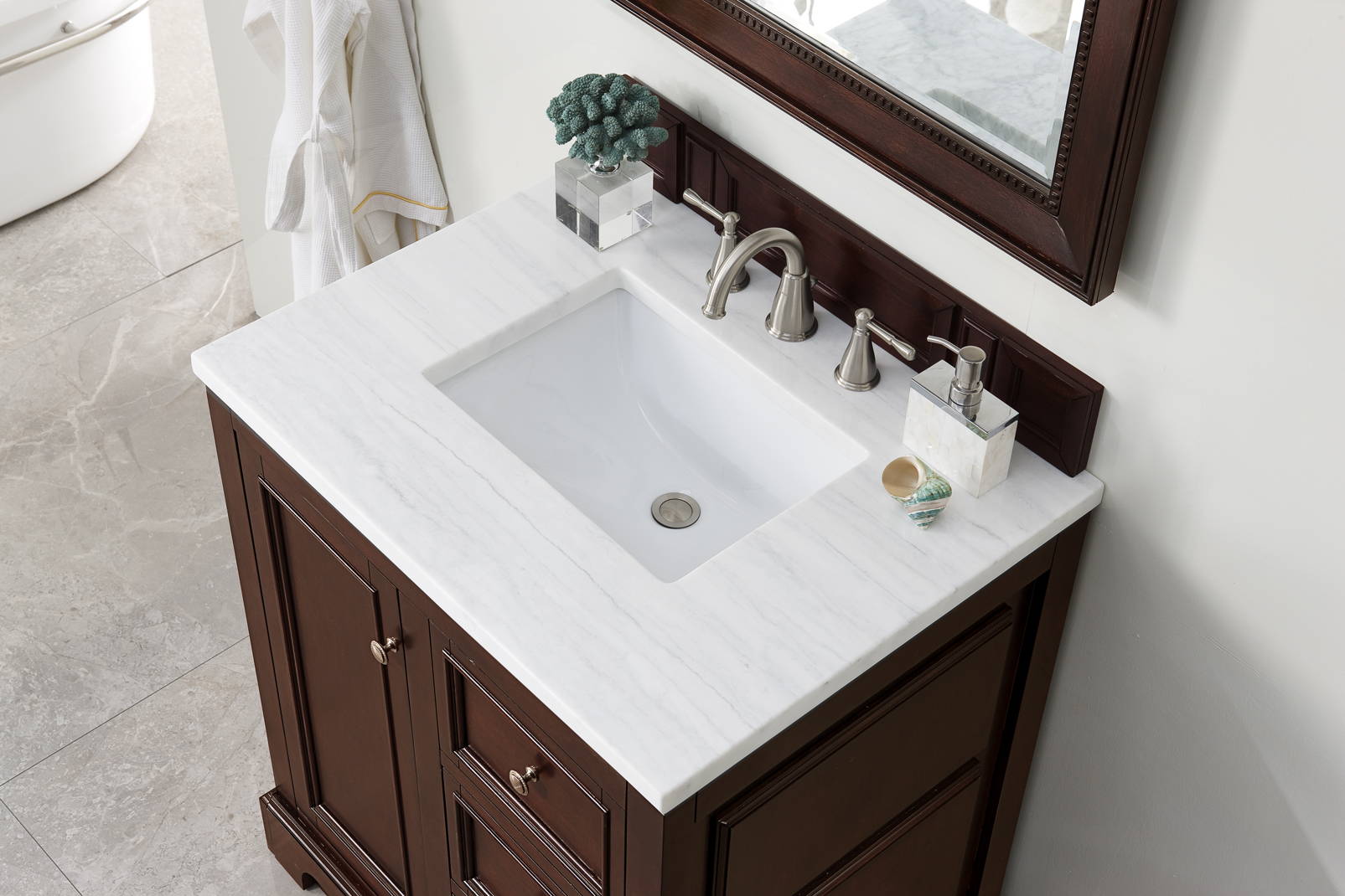 De Soto 30 Single Bathroom Vanity, 30 Vanity With Sink Menards